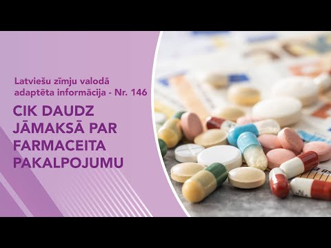 Video ziņas Nr. 146 “Cik daudz jāmaksā par farmaceita pakalpojumu”