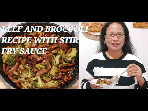 HOW TO MAKE BEEF AND BROCCOLI RECIPE WITH STIR FRY...