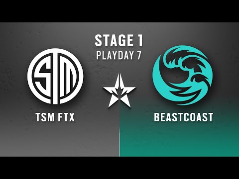 TSM FTX vs Beastcoast // North American League 2022 - Stage 1 - Playday #7