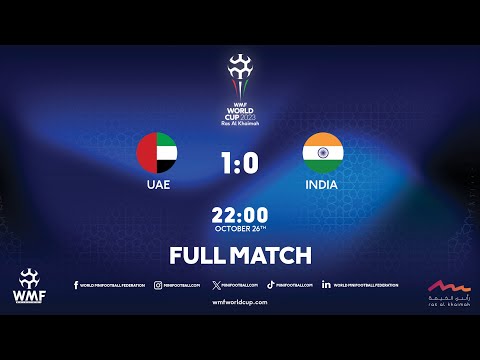 WMF World Cup 2023 I Day 1 I UAE - India I Full match