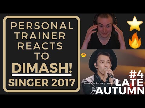 Personal Trainer Reacts To DIMASH - #4 Late Autumn / Autumn Strong - Heavenly!