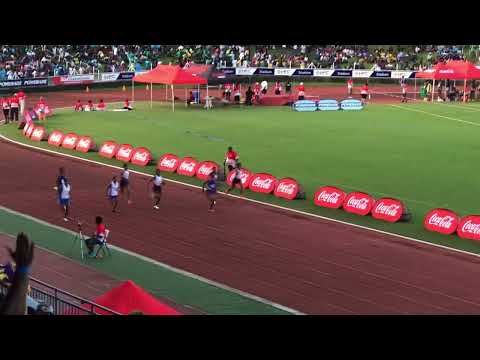 Senior Girls 100m Final- Coca Cola Games Blue Ribbon 2022