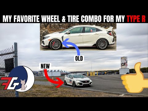 My FAVORITE Wheel & Tire setup for the Honda Civic Type R (FK8) | WIDE Wheels & MEATY Tires