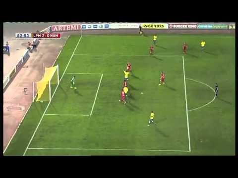 Gol de chilena de Asdrubal vs Numancia