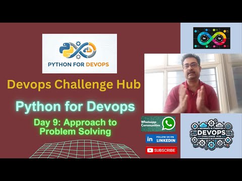 Python For Devops Day9 Approach To Problem Solving