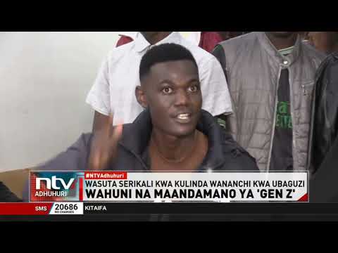Baadhi ya vijana wa Gen Z waelezea kwa nini hawakushiriki kwenye maandamano ya jana