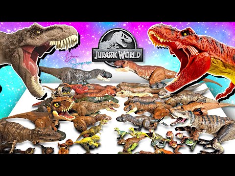 ALL T-Rex of Jurassic World! Jurassic World Dinosaur Toys Collection