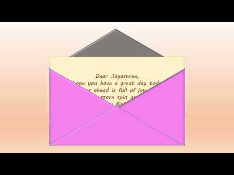 Happy Birthday Jayashree