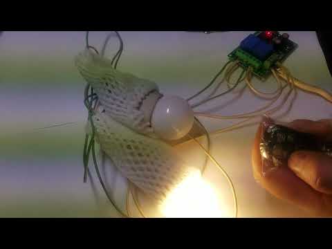 Двухканальное радиореле и его программирование для управления ним с пультов