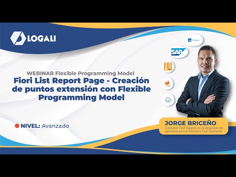 Flexible Programming Model Fiori List Report Page – Creación de puntos extensión con Flexible Programming Model