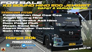 Download lagu KODENAME SOUND HINO 500 JEMBRIT CES CES, EXHAUST BRAKE ORI HINO, ANTI RUGI - BUS SIMULATOR INDONESIA mp3 Download lagu KODENAME SOUND HINO 500 JEMBRIT CES CES, EXHAUST BRAKE ORI HINO, ANTI RUGI - BUS SIMULATOR INDONESIA mp3