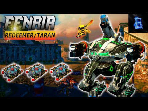 War Robots Fenrir Redeemer Taran Gameplay With Balance Unit X3 | WR Fenrir Redeemer/Taran Gameplay 🔥