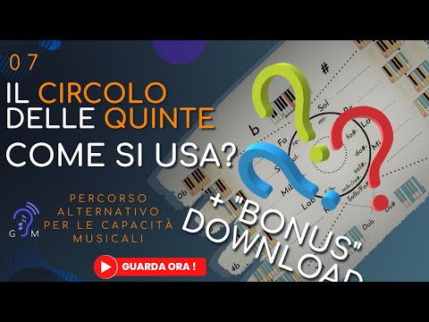 Come si usa il Circolo delle Quinte