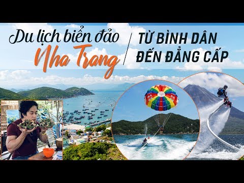 Nghệ thuật chơi Hòn du lịch 4 đảo Nha Trang chúa biển