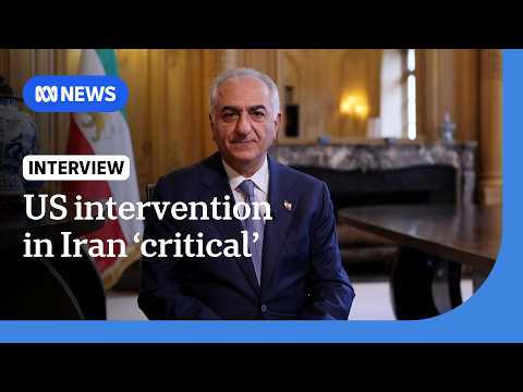 Exiled crown prince Reza Pahlavi on why US intervention is needed to secure Iran's future | ABC NEWS