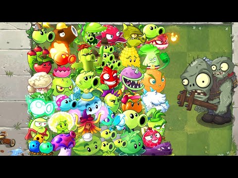 Random Team Plants VS Big Head Gargantuar Zombie - Which Plant Team Is Best?