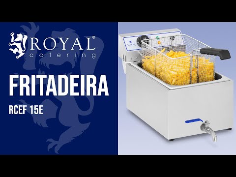 vídeo - Fritadeira - 17 litros - para peixes