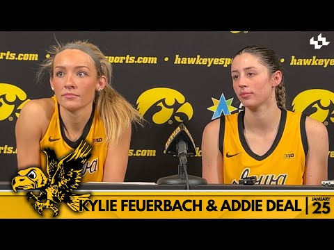 Kylie Feuerbach & Addie Deal - Ohio State | Iowa Women's Basketball | Jan. 25