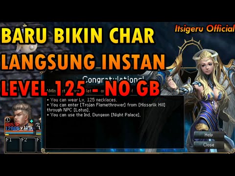 BARU MAIN ATLANTICA ?? - Tutorial Leveling Cepat Lv. 1 - 125 | Atlantica Online