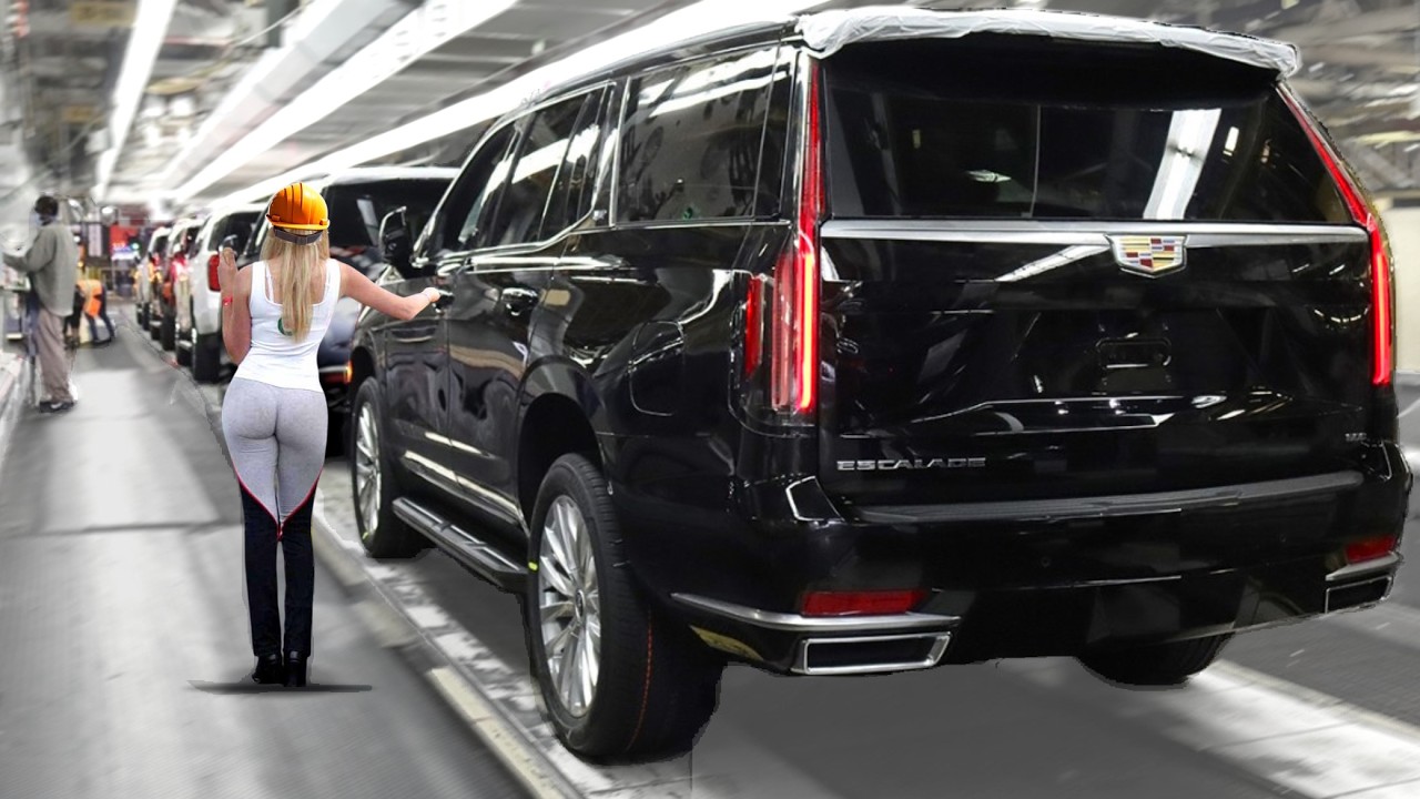 Cadillac US Factory Tour: How Escalade is built inside General Motors manufacturing plant – Assembly