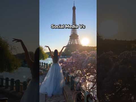 SOCIAL MEDIA  VS. REALITY 🤣😭 (pt.1) #shorts #travel #instagram #reality