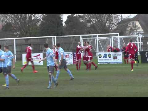 Highlight's Felixstowe & Walton v Norwich Utd Thurlow Nunn Premier 6-2-2016