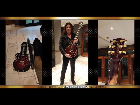 John Norum got his old Gibson Les Paul Wine Red guitar - Aarhus (Denmark) - June 8, 2024