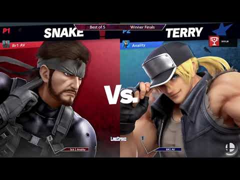 Lagspike 37 - Winner Finals - BR1 AV (Snake) vs ScK | Anality (Terry)