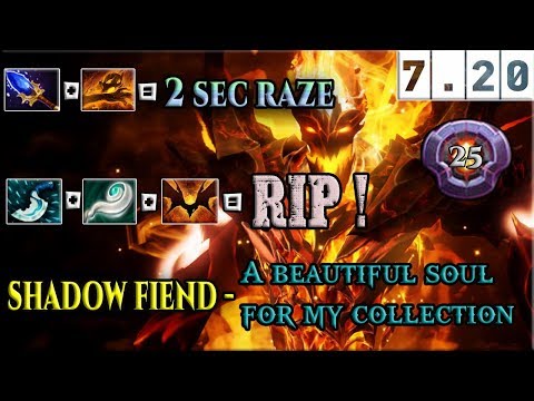 Dota 2 - Witness the first ever 25 lvl Master Tier [SF] non stop raze with magic build