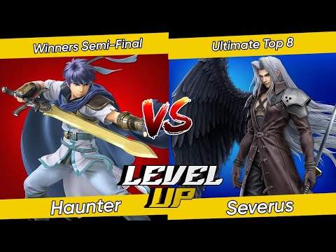 Level Up Winner semis - Haunter (Ike) vs Severus (Sephiroth) SSBU tournament