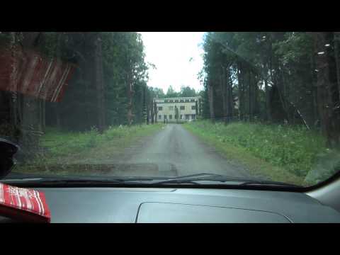 Porin vanhalle radioasemalle saapuminen.