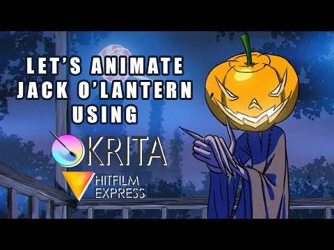 Let's Animate - Krita: Happy Halloween (3 days) 🎃 👻