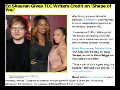 Ed Sheeran is in to TLC and J-Lo