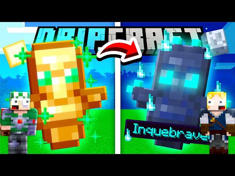 FIZ UM TOTEM DA IMORTALIDADE INFINITO USANDO MAGIA! - DripCraft Ep.13