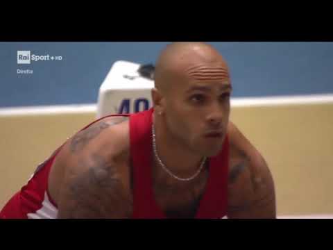 marcell jacobs 60 metri batteria 27 febbraio  Ancona 2022 | Campionati Italiani Assoluti indoor