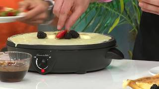 Rosenstein & Söhne Electric Crepes Maker, 1250 W