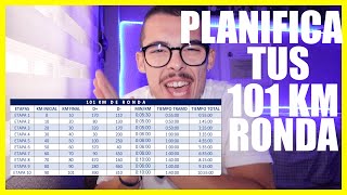 ANALISIS RECORRIDO 101 KM RONDA 2022 I *Datos, etapas, desnivel, terreno