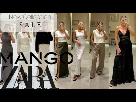 NEW Zara and Mango ** TRY ON HAUL**  Sale finds and new collection