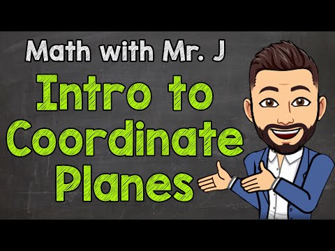 Introduction to Coordinate Planes + Vocabulary | Math with Mr. J