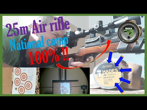 PCP Air rifle - 100% in NHSA National competition! Xisico Sentry HC Deluxe, JSB Hades