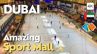 Dubai Sports Mall Tour! Ice Skating, Shops & More! | 4K 🇦🇪