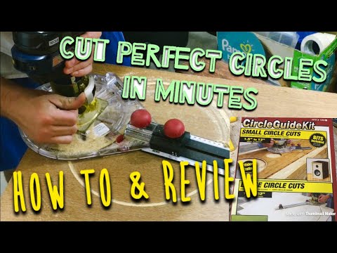 Milescraft Circle Jig Review || EASY, FAST, AFFORDABLE