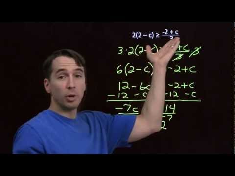 Art Of Problem Solving Solving Linear Inequalities