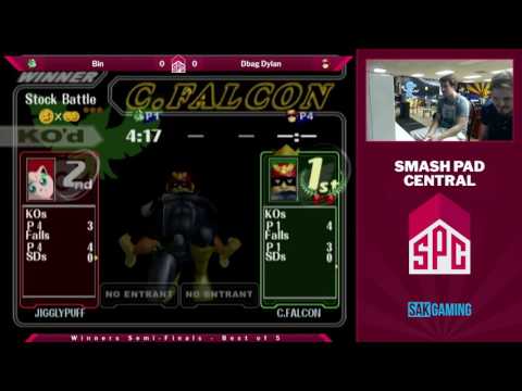 SPC58 Winners Semis - Bin (Jigglypuff) vs DBAG Dylan (Captain Falcon)