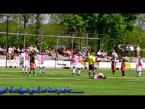 Highlights Ajax B1 - PSV B1; EUROVOETBAL Semi-final