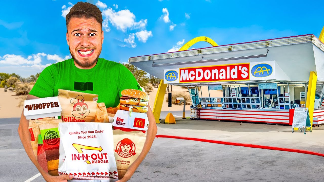 Trying Every Fast Food Chain in America!