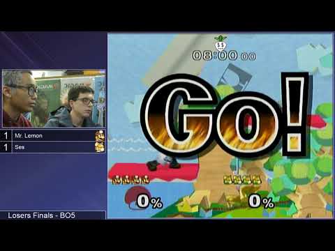 GSS 99 SSBM - Mr. Lemon (Dr. Mario) vs. Ses (Fox) - Melee LF