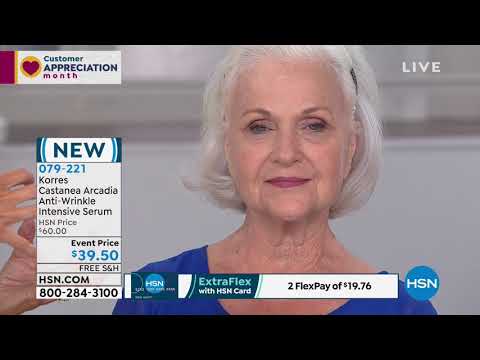 Korres Castanea Arcadia Anti-Falten Intensive Serum Auto...