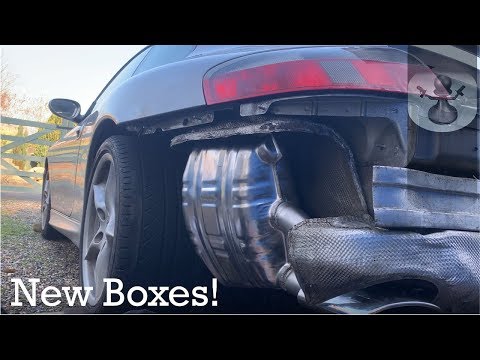 Porsche 996 Replacing Exhaust with Rusted Bolts