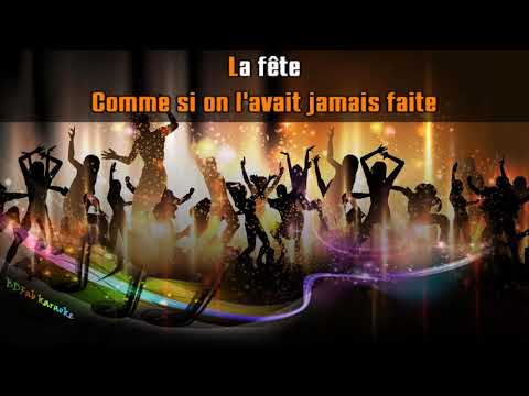 Amir - La fête (chœurs) (2020) [BDFab karaoke]